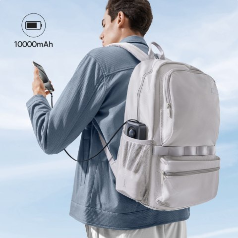 Powerbank 10000mAh 30W z portem USB-C i rozwijanym kablem USB-C Free2Pull - czarny Powerbank 10000mAh 30W z portem USB-C i rozwijanym kablem USB-C Free2Pull - czarny