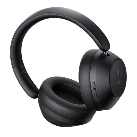Słuchawki bezprzewodowe nauszne Bass 30 Max Bluetooth 5.3 - czarne Słuchawki bezprzewodowe nauszne Bass 30 Max Bluetooth 5.3 - czarne