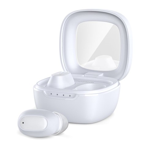 Słuchawki dokanałowe MEMS bezprzewodowe TWS Bluetooth 5.3 - białe Słuchawki dokanałowe MEMS bezprzewodowe TWS Bluetooth 5.3 - białe