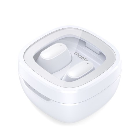 Słuchawki dokanałowe MEMS bezprzewodowe TWS Bluetooth 5.3 - białe Słuchawki dokanałowe MEMS bezprzewodowe TWS Bluetooth 5.3 - białe
