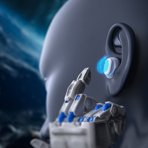 Słuchawki dokanałowe MEMS bezprzewodowe TWS Bluetooth 5.3 - białe Słuchawki dokanałowe MEMS bezprzewodowe TWS Bluetooth 5.3 - białe