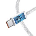 Kabel przewód Dynamic Series USB-C - USB-C 100W 1m - biały