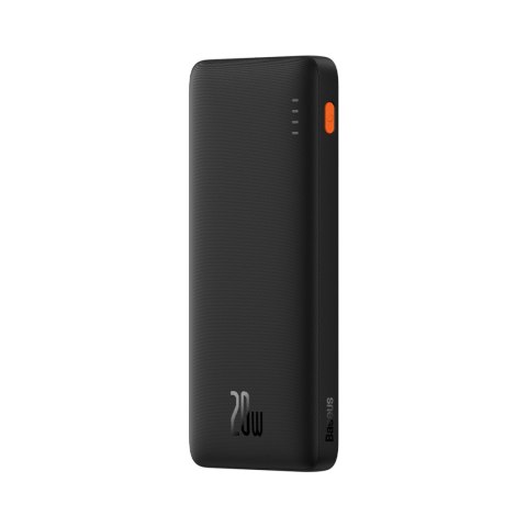Powerbank Airpow 20W 10000mAh z kablem USB-A - USB-C 30cm - czarny Powerbank Airpow 20W 10000mAh z kablem USB-A - USB-C 30cm - czarny