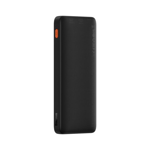 Powerbank Airpow 20W 10000mAh z kablem USB-A - USB-C 30cm - czarny Powerbank Airpow 20W 10000mAh z kablem USB-A - USB-C 30cm - czarny