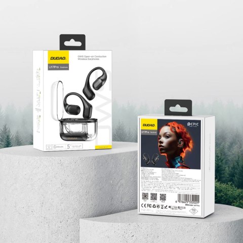 Słuchawki bezprzewodowe U17Pro nauszne z Bluetooth 5.3 i ANC - czarne Słuchawki bezprzewodowe U17Pro nauszne z Bluetooth 5.3 i ANC - czarne
