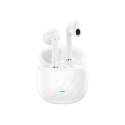 Słuchawki bezprzewodowe douszne TWS Bluetooth 5.3 - białe
