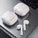 Słuchawki bezprzewodowe douszne TWS Bluetooth 5.3 - białe