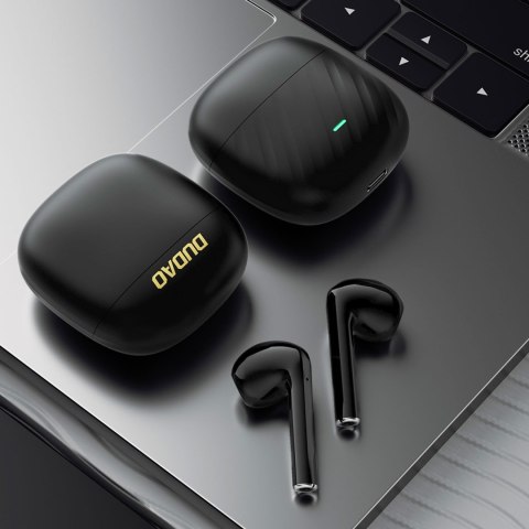Słuchawki bezprzewodowe douszne TWS Bluetooth 5.3 - czarne Słuchawki bezprzewodowe douszne TWS Bluetooth 5.3 - czarne