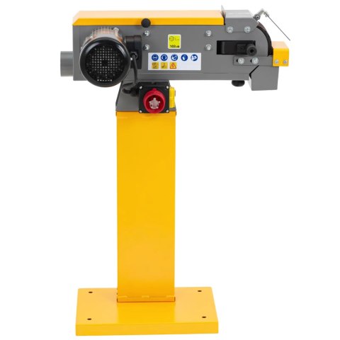 Szlifierka taśmowa pasowa do metalu stojąca 100 mm 400 V 1500 W Szlifierka taśmowa pasowa do metalu stojąca 100 mm 400 V 1500 W