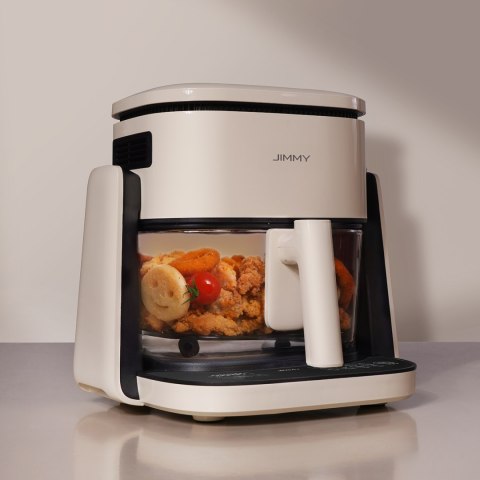 2w1 Frytkownica beztłuszczowa garnek i patelnia JIMMY AF3 Air Fryer - beżowy czarny 2w1 Frytkownica beztłuszczowa garnek i patelnia JIMMY AF3 Air Fryer - beżowy czarny