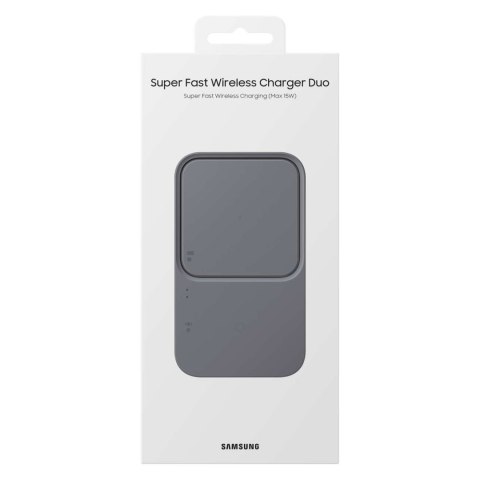 Ładowarka Samsung indukcyjna 15W - czarna + ładowarka sieciowa + kabel Ładowarka Samsung indukcyjna 15W - czarna + ładowarka sieciowa + kabel