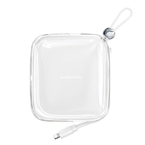 Powerbank 10000mAh Jelly Series 22.5W kabel Iphone Lightning biały Powerbank 10000mAh Jelly Series 22.5W kabel Iphone Lightning biały