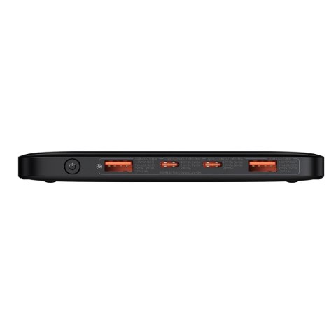Powerbank 20000 mAh 2x USB-A 2x USB-C 100W + kabel USB-C - czarny Powerbank 20000 mAh 2x USB-A 2x USB-C 100W + kabel USB-C - czarny