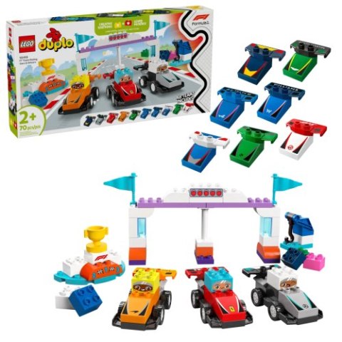 10445 - LEGO DUPLO - Bolidy i kierowcy F1® 10445 - LEGO DUPLO - Bolidy i kierowcy F1®