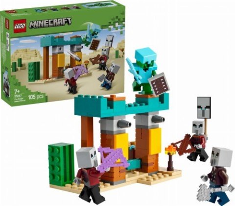 21267 - LEGO Minecraft - Pustynny patrol złosadników 21267 - LEGO Minecraft - Pustynny patrol złosadników