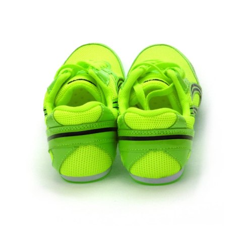 Zielone buty lekkoatletyczne z kolcami do biegów i skoków na bieżni Legend Zielone buty lekkoatletyczne z kolcami do biegów i skoków na bieżni Legend