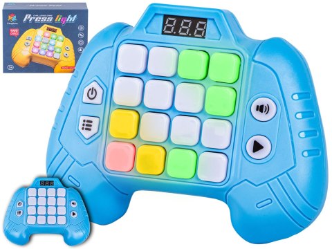 Zabawka Na Pamięć KONTROLER NIEBIESKI Gamepad Edukacyjna gra dla dzieci Pad Konsola Memory 16 klawiszy Zabawka Na Pamięć KONTROLER NIEBIESKI Gamepad Edukacyjna gra dla dzieci Pad Konsola Memory 16 klawiszy