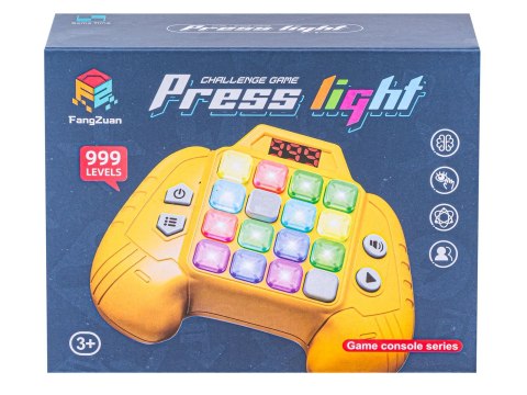 Zabawka Na Pamięć KONTROLER ŻÓŁTY Gamepad Edukacyjna gra dla dzieci Pad Konsola Memory 16 klawiszy Zabawka Na Pamięć KONTROLER ŻÓŁTY Gamepad Edukacyjna gra dla dzieci Pad Konsola Memory 16 klawiszy