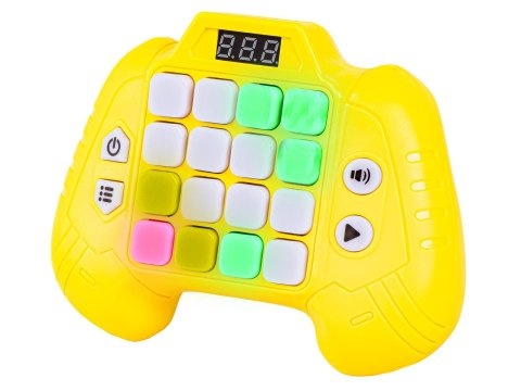 Zabawka Na Pamięć KONTROLER ŻÓŁTY Gamepad Edukacyjna gra dla dzieci Pad Konsola Memory 16 klawiszy Zabawka Na Pamięć KONTROLER ŻÓŁTY Gamepad Edukacyjna gra dla dzieci Pad Konsola Memory 16 klawiszy