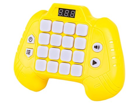 Zabawka Na Pamięć KONTROLER ŻÓŁTY Gamepad Edukacyjna gra dla dzieci Pad Konsola Memory 16 klawiszy Zabawka Na Pamięć KONTROLER ŻÓŁTY Gamepad Edukacyjna gra dla dzieci Pad Konsola Memory 16 klawiszy