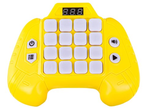 Zabawka Na Pamięć KONTROLER ŻÓŁTY Gamepad Edukacyjna gra dla dzieci Pad Konsola Memory 16 klawiszy Zabawka Na Pamięć KONTROLER ŻÓŁTY Gamepad Edukacyjna gra dla dzieci Pad Konsola Memory 16 klawiszy