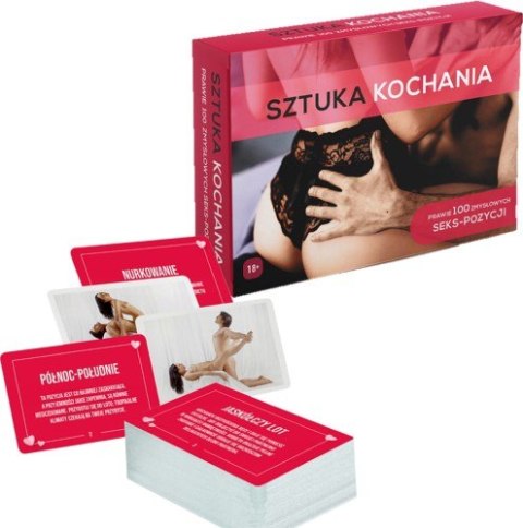 Gra Karciana Dla Dorosłych - SZTUKA KOCHANIA Gra Karciana Dla Dorosłych - SZTUKA KOCHANIA