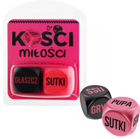 Kości Miłości RÓŻOWE Kości Miłości RÓŻOWE