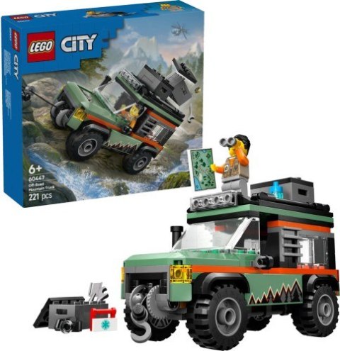 60447 - LEGO City - Górska ciężarówka terenowa 4x4 60447 - LEGO City - Górska ciężarówka terenowa 4x4