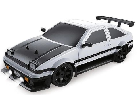 DUŻY Samochód Do Driftu Auto RC Drift 1:16 2,4 GHz PARA DYM Biała Toyota 4WD LED DUŻY Samochód Do Driftu Auto RC Drift 1:16 2,4 GHz PARA DYM Biała Toyota 4WD LED