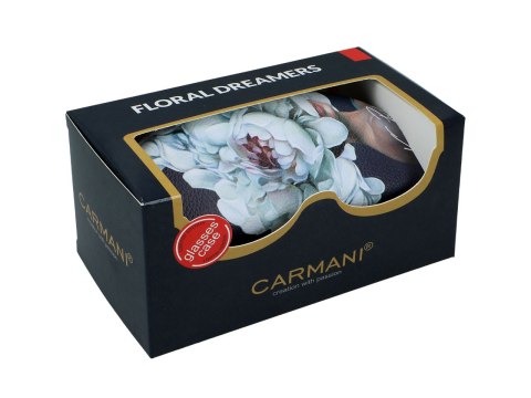 Etui na okulary - V. Preston, Kwiaty na głowie (CARMANI) Etui na okulary - V. Preston, Kwiaty na głowie (CARMANI)