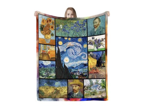 Koc - V. van Gogh, kolaż Koc - V. van Gogh, kolaż