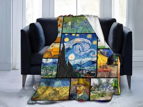 Koc - V. van Gogh, kolaż Koc - V. van Gogh, kolaż
