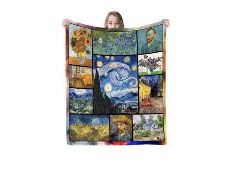 Koc - V. van Gogh, kolaż Koc - V. van Gogh, kolaż