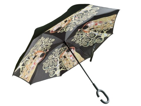 Parasol odwrotnie otwierany - G. Klimt, Pocałunek + Drzewo (CARMANI) Parasol odwrotnie otwierany - G. Klimt, Pocałunek + Drzewo (CARMANI)