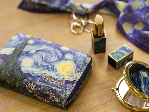 Portfel na suwak - V. van Gogh, Gwiaździsta Noc (CARMANI) Portfel na suwak - V. van Gogh, Gwiaździsta Noc (CARMANI)