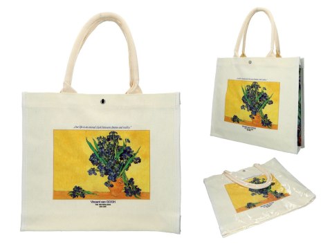 Torba lniana - V.van Gogh, Irysy (CARMANI) Torba lniana - V.van Gogh, Irysy (CARMANI)