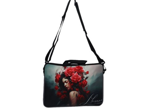 Torba na laptopa - L. Lozano, Lady`s Floral Symphon (CARMANI) Torba na laptopa - L. Lozano, Lady`s Floral Symphon (CARMANI)