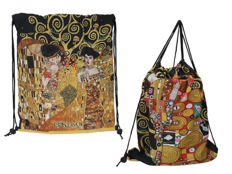 Worek na plecy - G. Klimt, Kolaż (CARMANI) Worek na plecy - G. Klimt, Kolaż (CARMANI)
