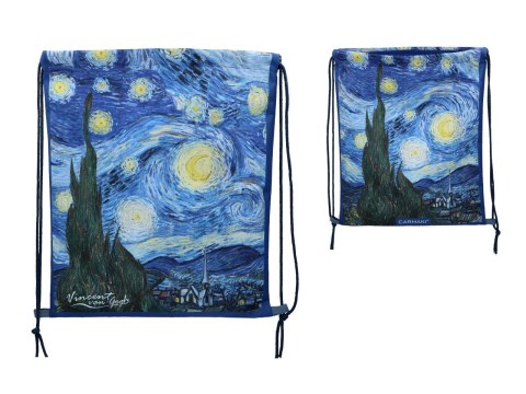 Worek na plecy - V. van Gogh, Gwiaździsta Noc (CARMANI) Worek na plecy - V. van Gogh, Gwiaździsta Noc (CARMANI)