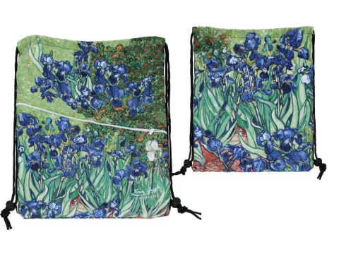 Worek na plecy z kieszenią w tubie - V. van Gogh (CARMANI) Worek na plecy z kieszenią w tubie - V. van Gogh (CARMANI)