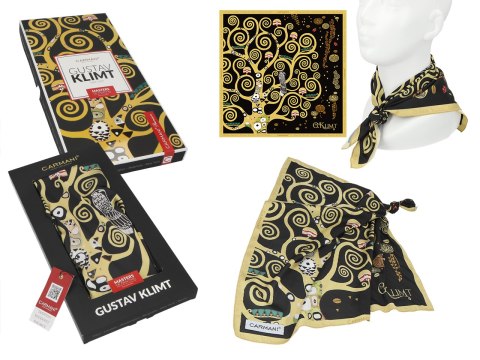 Apaszka - G. Klimt, Drzewo życia (CARMANI) Apaszka - G. Klimt, Drzewo życia (CARMANI)