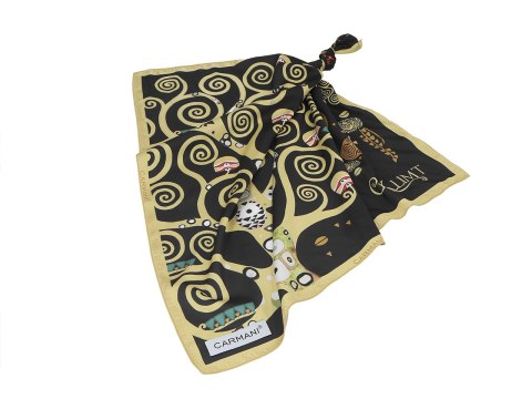 Apaszka - G. Klimt, Drzewo życia (CARMANI) Apaszka - G. Klimt, Drzewo życia (CARMANI)