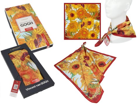 Apaszka - V. van Gogh, Słoneczniki (CARMANI) Apaszka - V. van Gogh, Słoneczniki (CARMANI)