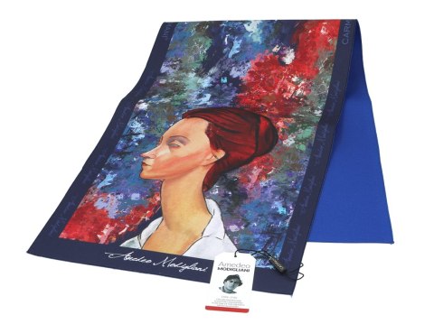 Bieżnik na stół (wąski) - A. Modigliani, Lunia Czechowska i Amedeo Modigliani (CARMANI) Bieżnik na stół (wąski) - A. Modigliani, Lunia Czechowska i Amedeo Modigliani (CARMANI)