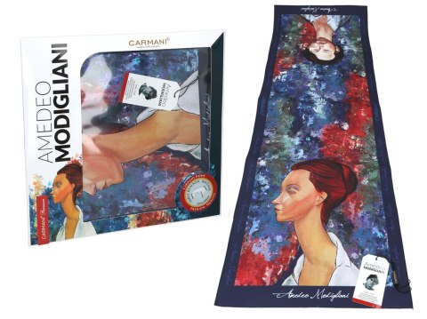 Bieżnik na stół (wąski) - A. Modigliani, Lunia Czechowska i Amedeo Modigliani (CARMANI) Bieżnik na stół (wąski) - A. Modigliani, Lunia Czechowska i Amedeo Modigliani (CARMANI)