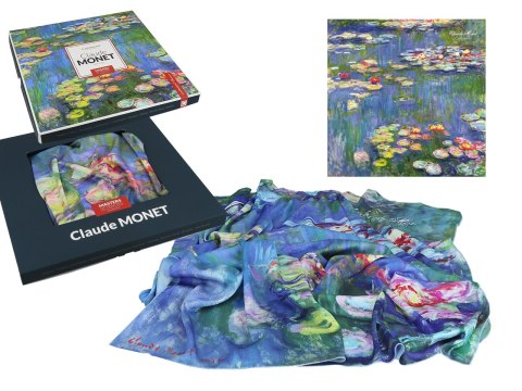 Chusta - C. Monet, Lilie wodne (CARMANI) Chusta - C. Monet, Lilie wodne (CARMANI)