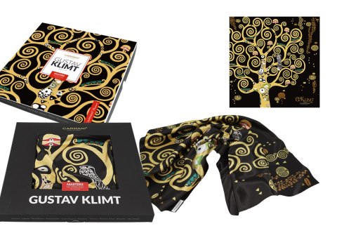 Chusta - G. Klimt, Drzewo życia (CARMANI) Chusta - G. Klimt, Drzewo życia (CARMANI)
