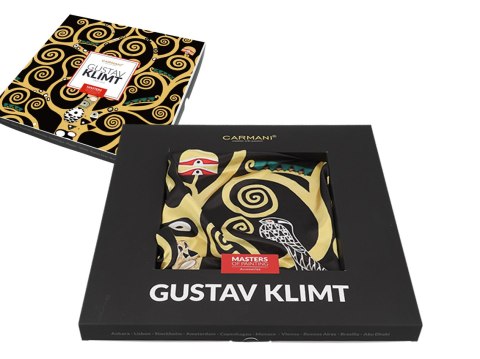 Chusta - G. Klimt, Drzewo życia (CARMANI) Chusta - G. Klimt, Drzewo życia (CARMANI)