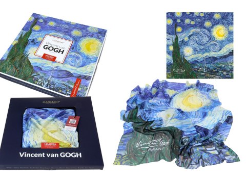 Chusta - V. van Gogh, Gwiaździsta Noc (CARMANI) Chusta - V. van Gogh, Gwiaździsta Noc (CARMANI)