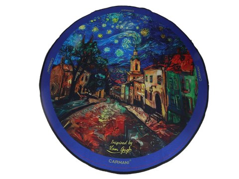 Dywanik okrągły - Inspirowany V. Van Gogh (CARMANI) Dywanik okrągły - Inspirowany V. Van Gogh (CARMANI)